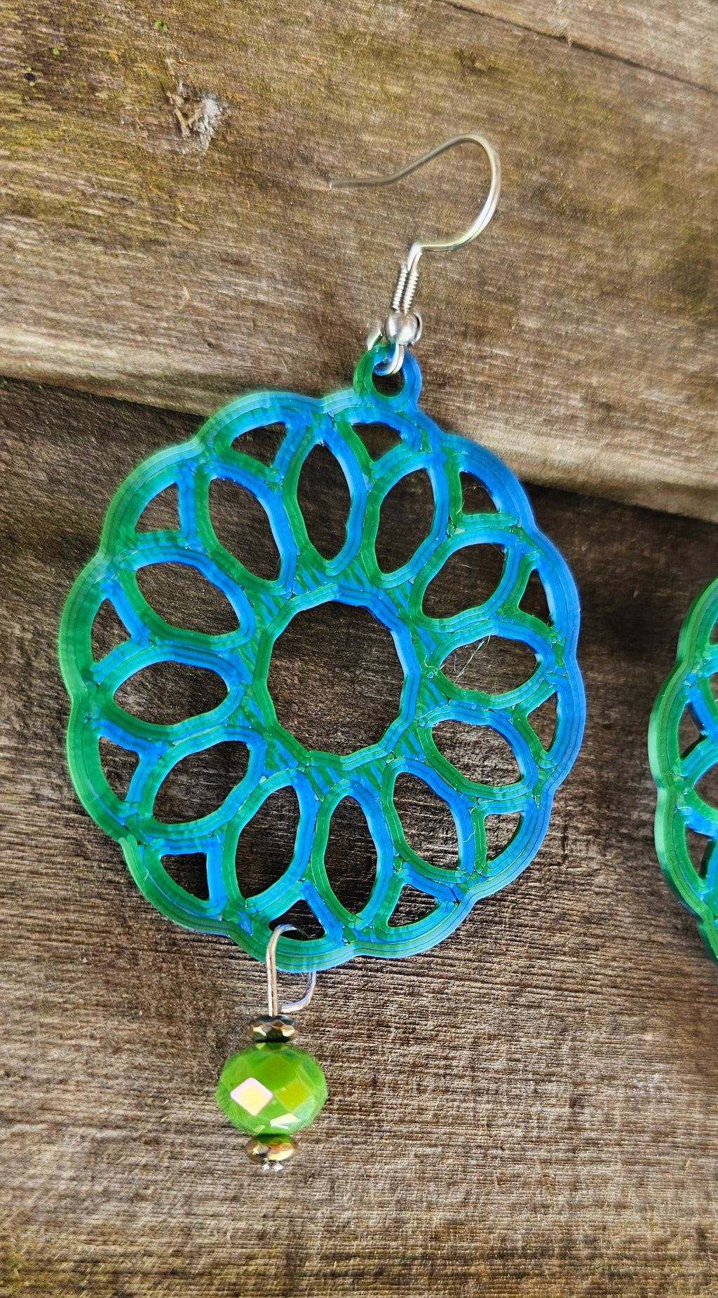 3D Print Boho Earrings Made in America by Baha Ranch Western Wear - product image 3