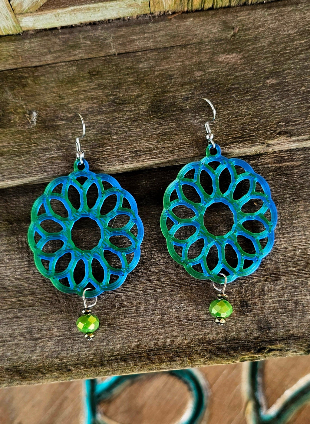 3D Print Boho Earrings Made in America by Baha Ranch Western Wear - product image 2