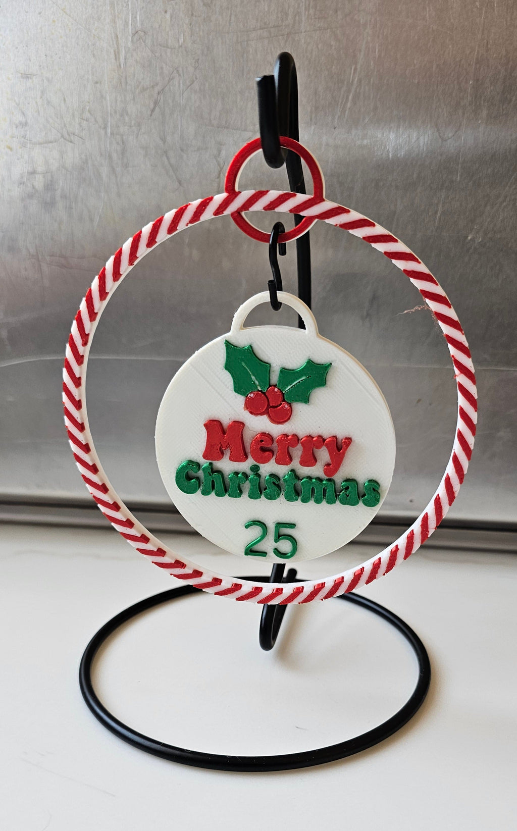 3D Printed Christmas Advent Calendar Ornament by Baha Ranch Western Wear - product image 4