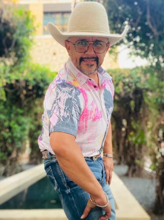 Baha Ranch Retro Pop Western Trail Ride Polo Shirt by Baha Ranch Western Wear - product image 6