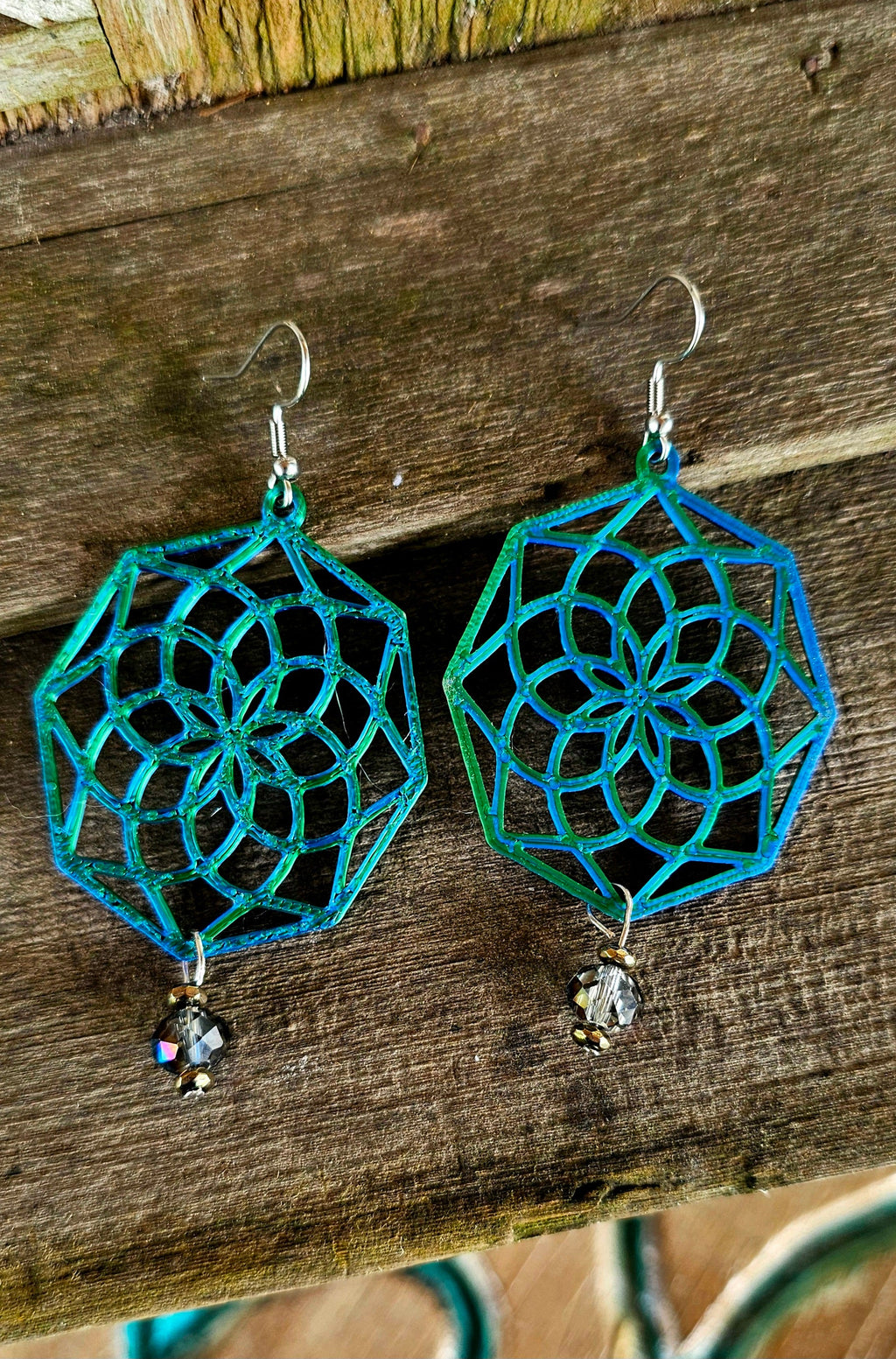 3D Print Boho Earrings Made in America by Baha Ranch Western Wear - product image 2