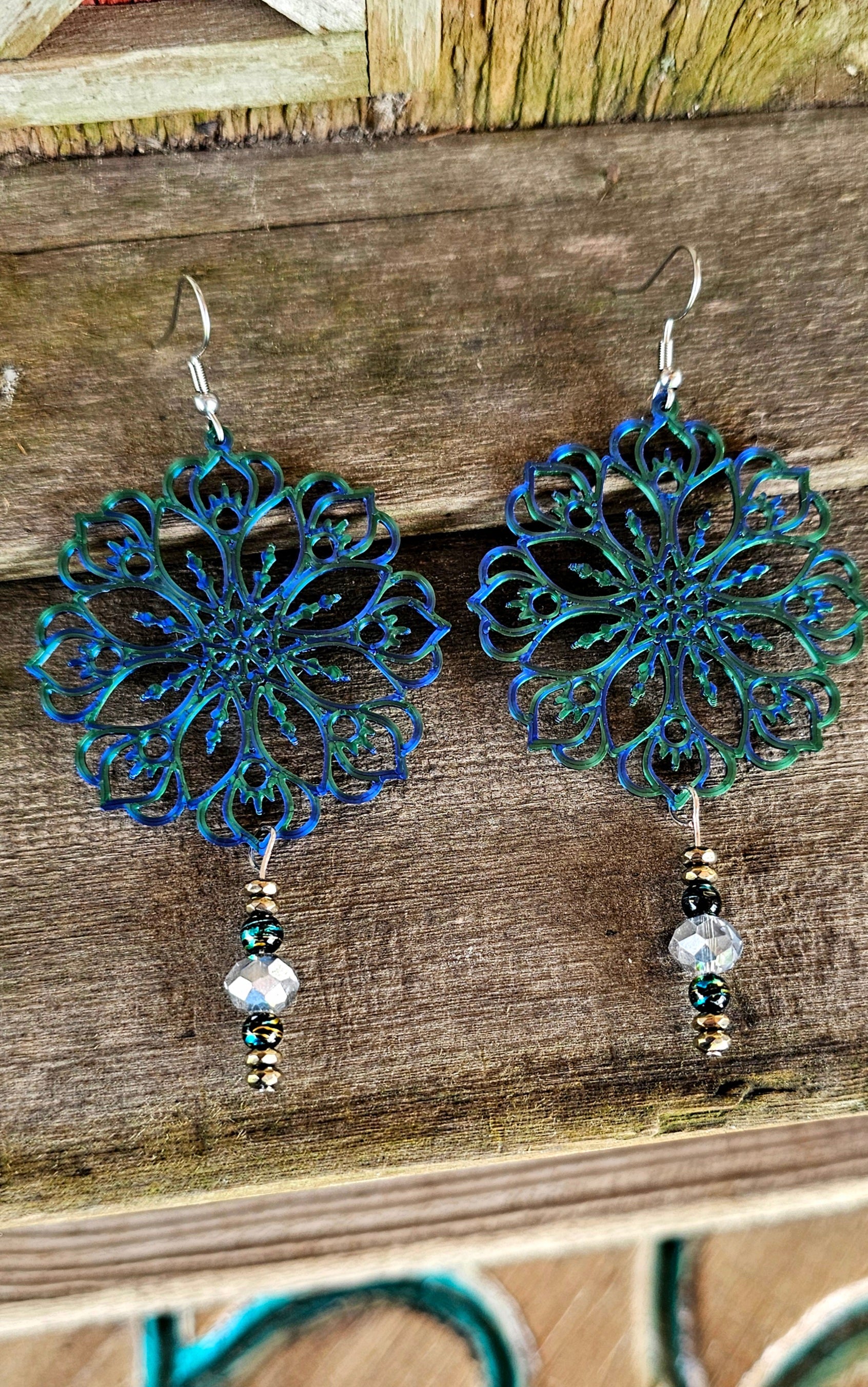 3D Print Boho Earrings Made in America by Baha Ranch Western Wear - product image 2