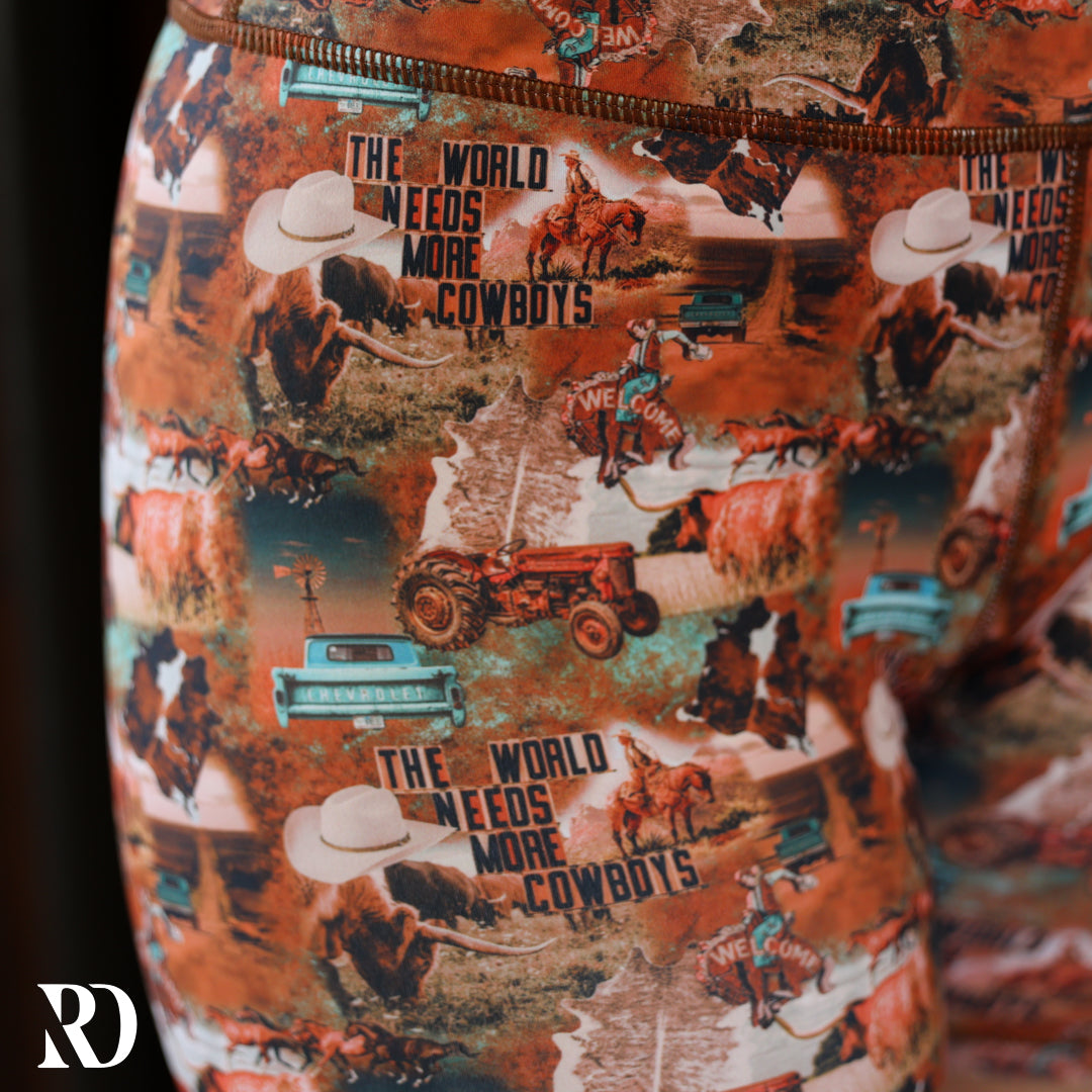 Vital Bike Shorts | World Needs More Cowboys — view 3