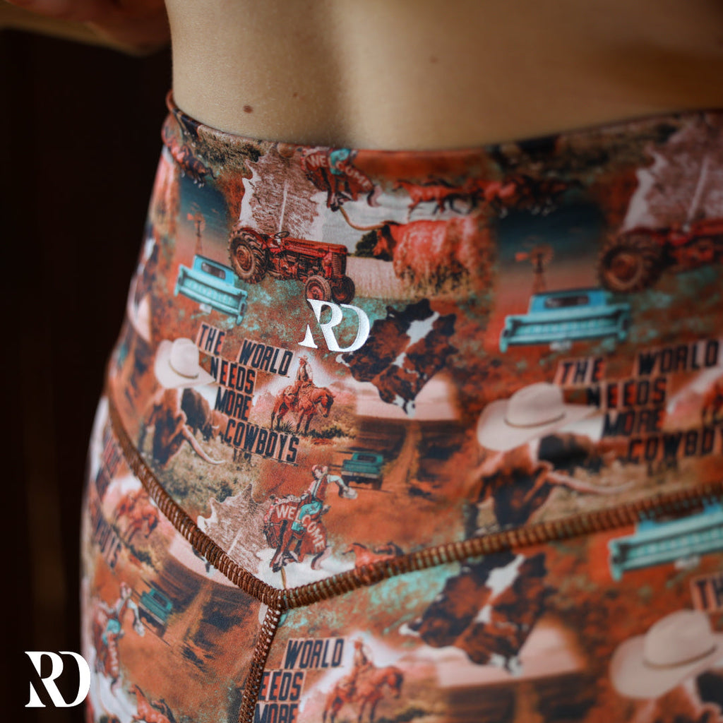 Vital Bike Shorts | World Needs More Cowboys — view 4