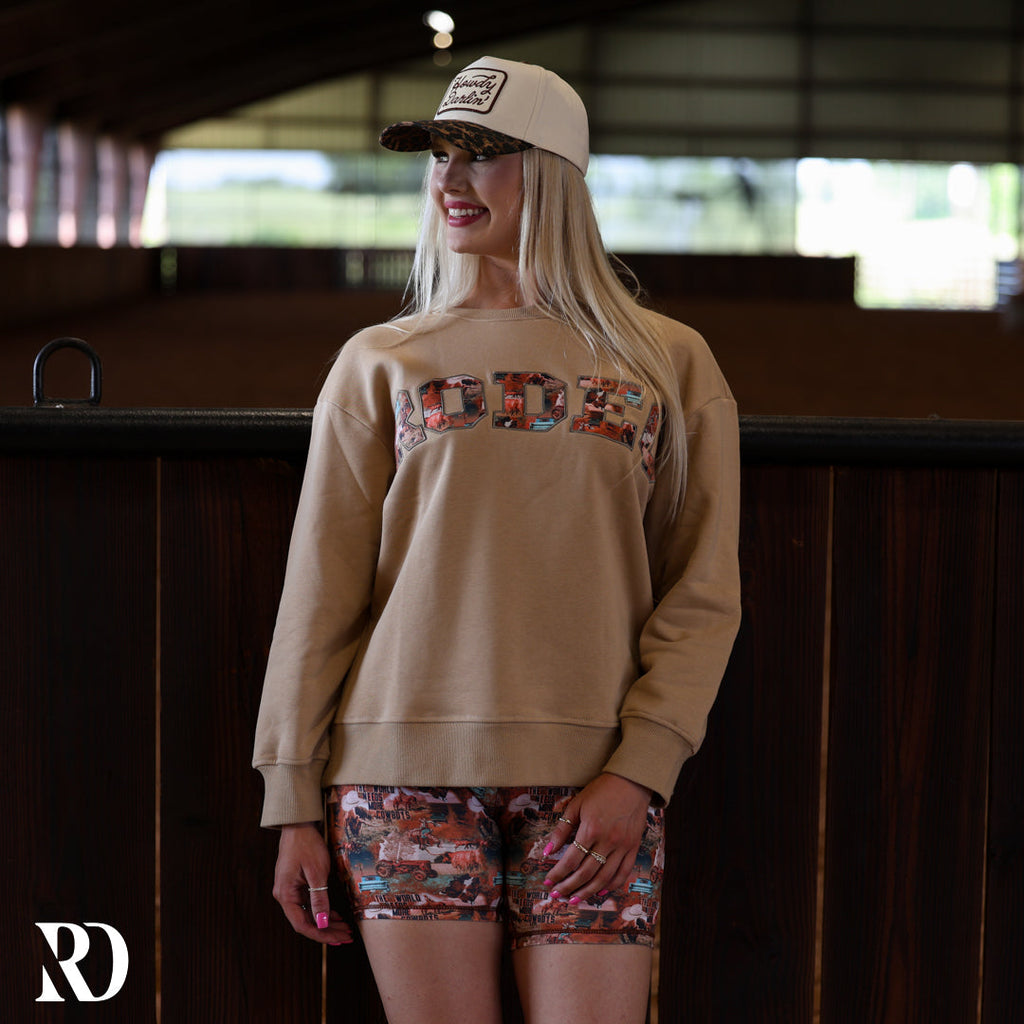 World Needs More Cowboys | Rodeo Crewneck — view 2