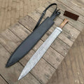Handmade  Roman Gladius Sword Replica 24-Inch Full Tang Historical Display Sword