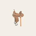 Hilason Western Horse Barrel Flex Tree Trail American Leather Saddle Gray