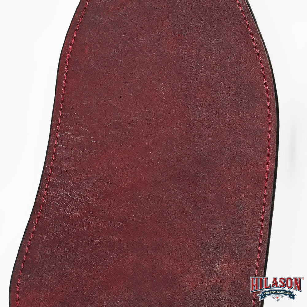 Replacement Saddle Fenders Hilason Leather Youth Pair W/ Hobble Strap
