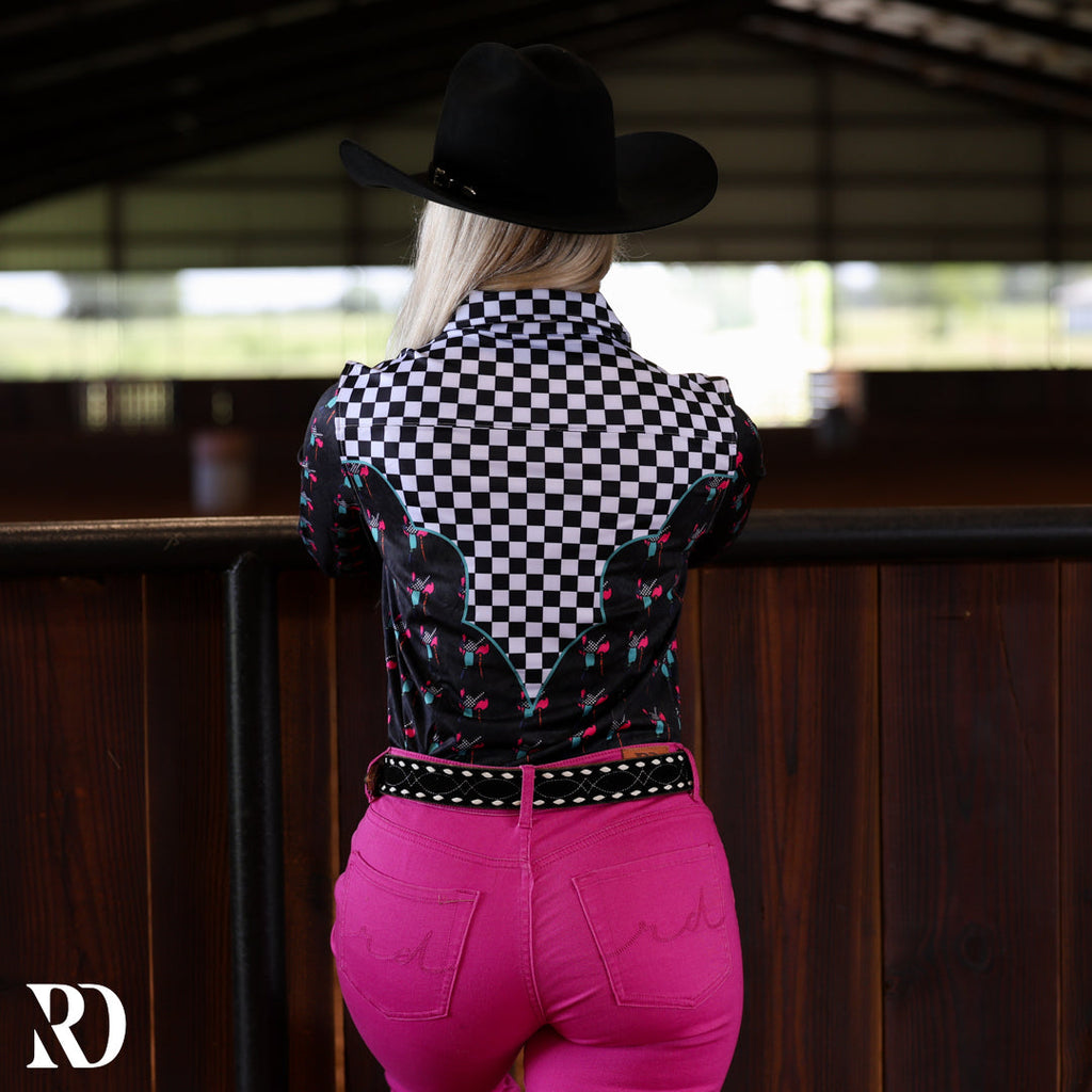 Saddle Up Rodeo Performance Rodeo Shirt — view 2