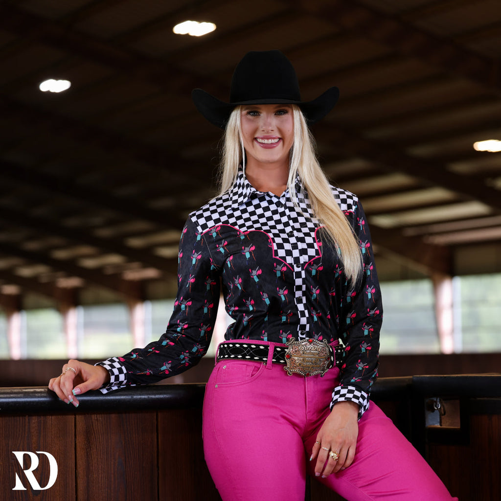 Saddle Up Rodeo Performance Rodeo Shirt