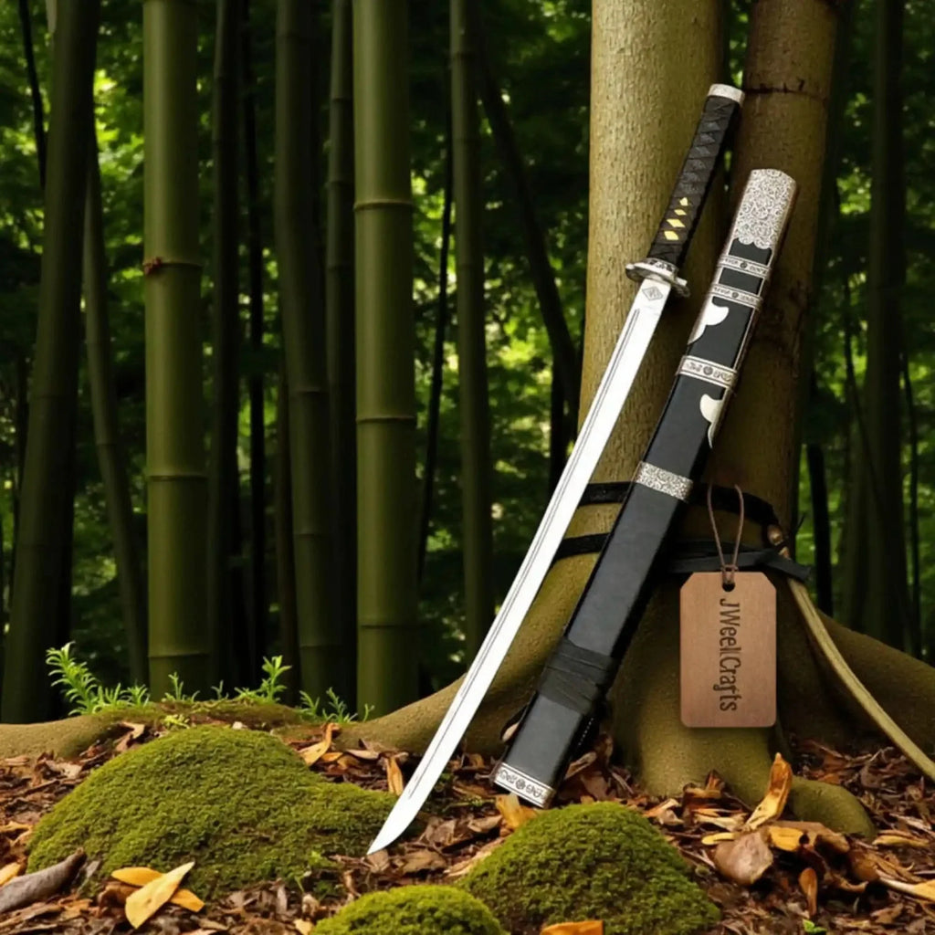 Handmade Samurai Style Katana High Carbon Steel Display Sword for Collectors