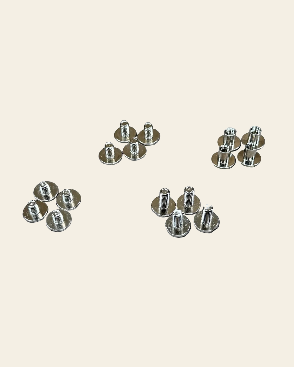 Chicago Screws and Chambers Multipack on a warm cream background