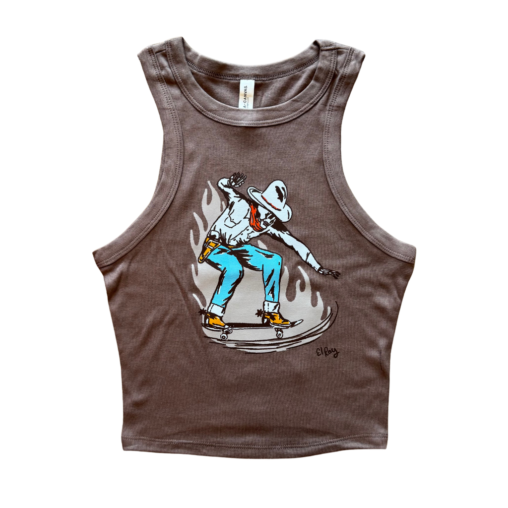 Skater Cowboy Tank | Top — view 4