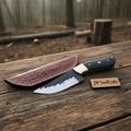 Handmade Knife High Carbon Steel Blade & Ox Horn Handle