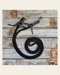 Thin Black Nylon Western Barrel Racing Reins #NR100 on a warm cream background
