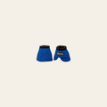 Small Weaver 2520D Ballistic Nylon No Turn Horse Leg Bell Boots Pair Blue
