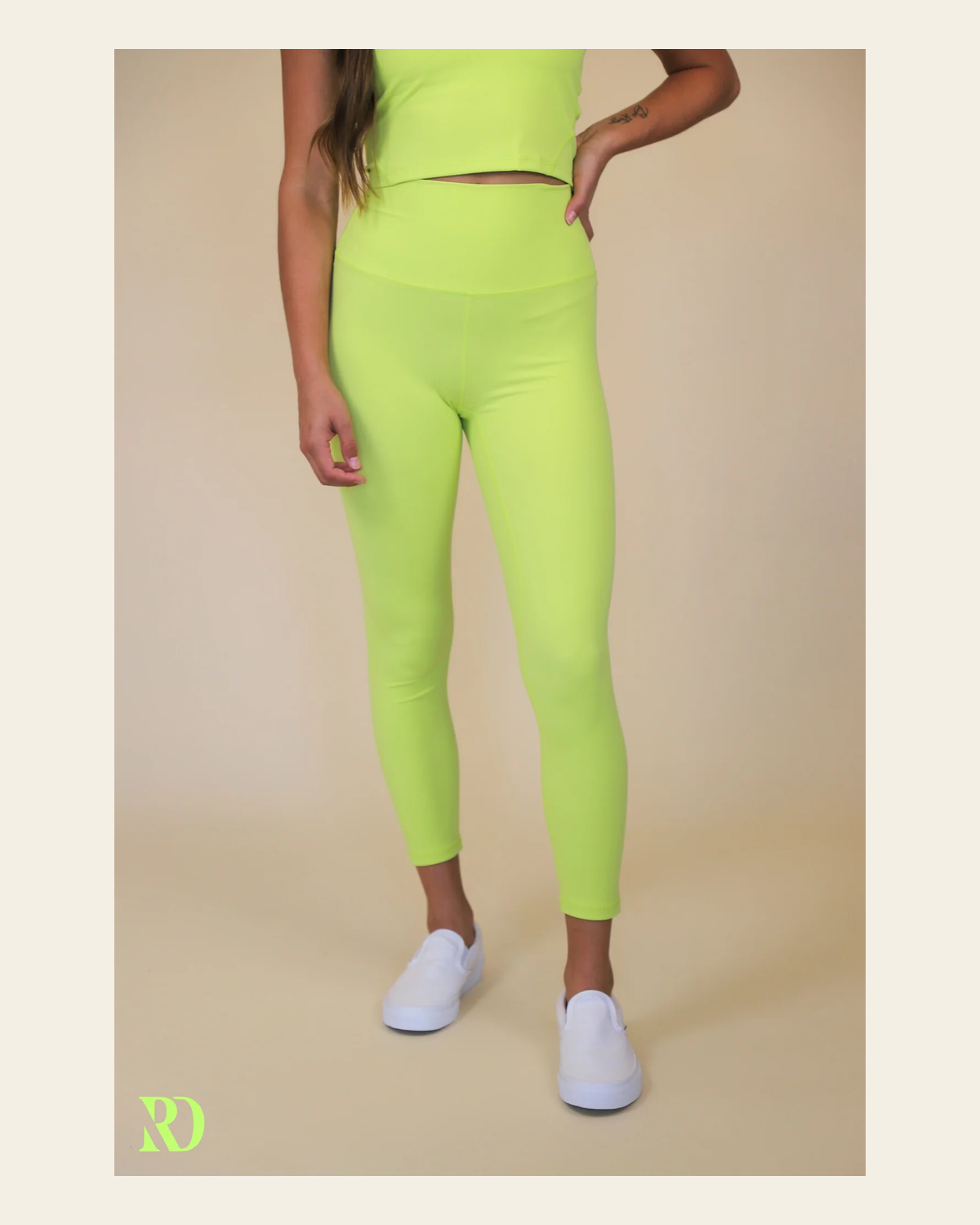 Vital Leggings | Sol on a warm cream background