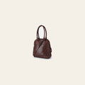 Spaghetti Western Swc123Abrn Tote Vintage Handmade Drum Dyed Genuine European Cowhide Leather Women Bag Western Handbag Purse