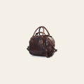 Spaghetti Western Swc124Bbrn Tote Vintage Handmade Drum Dyed Genuine European Cowhide Leather Women Bag Western Handbag Purse