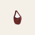 Spaghetti Western Swc129Cg Hobo Vintage Handmade Drum Dyed Genuine European Cowhide Leather Women Bag Western Handbag Purse