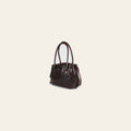 Spaghetti Western Swc131Brn Tote Vintage Handmade Drum Dyed Genuine European Cowhide Leather Women Bag Western Handbag Purse