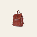 Spaghetti Western Swc145Acg Backpack Vintage Handmade Drum Dyed Genuine European Cowhide Leather Women Bag Western Handbag Purse