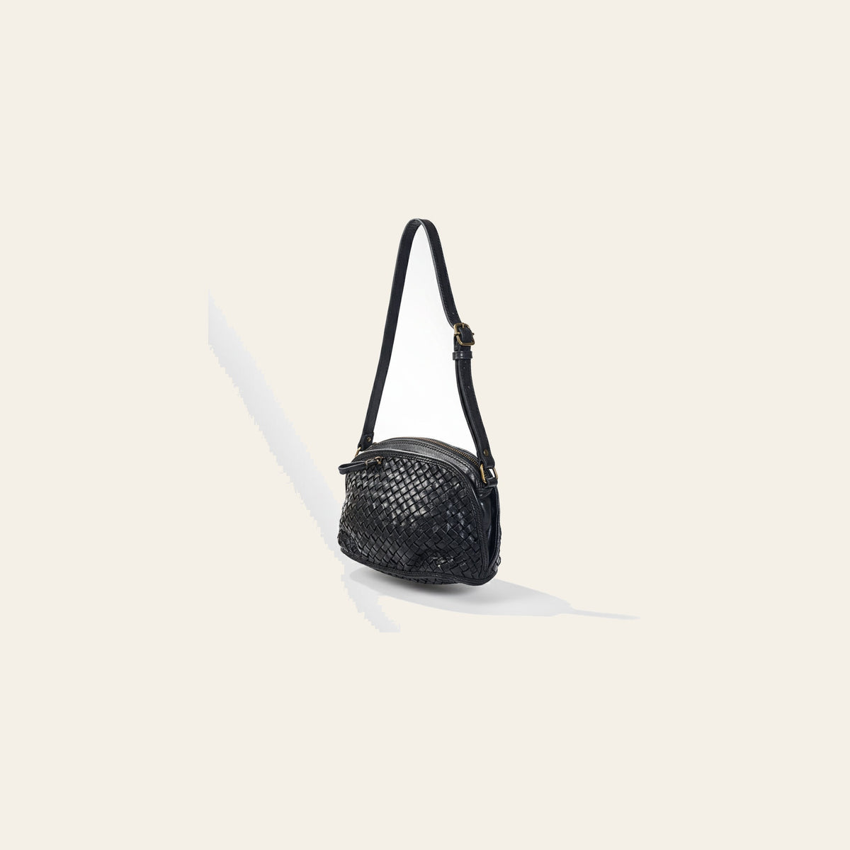 Spaghetti Western Swc148Blk Cross Body I Vintage Handmade Drum Dyed Genuine European Cowhide Leather Women Bag Western Handbag Purse