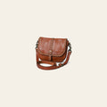 Spaghetti Western Swc155Cg Envelope Vintage Handmade Drum Dyed Genuine European Cowhide Leather Women Bag Western Handbag Purse