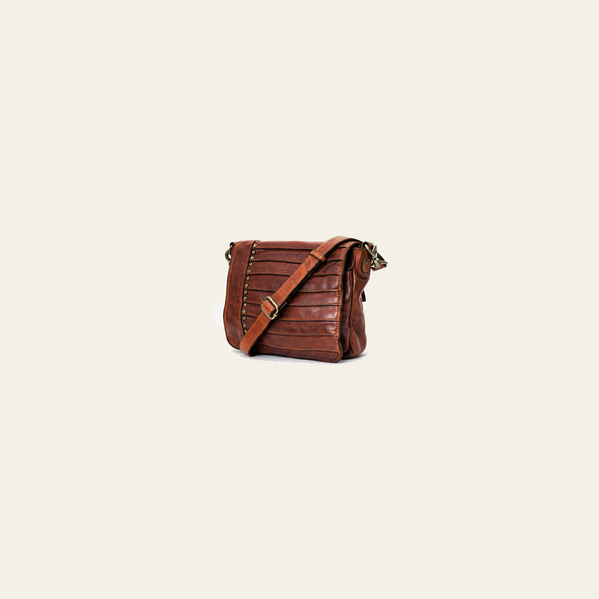 Spaghetti Western Swc158Cg Cross Body I Vintage Handmade Drum Dyed Genuine European Cowhide Leather Women Bag Western Handbag Purse