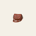 Spaghetti Western Swc161Cg Cross Body I Vintage Handmade Drum Dyed Genuine European Cowhide Leather Women Bag Western Handbag Purse