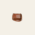 Spaghetti Western Swc163Cg Envelope Vintage Handmade Drum Dyed Genuine European Cowhide Leather Women Bag Western Handbag Purse