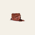 Spaghetti Western Swc164Atan Cross Body I Vintage Handmade Drum Dyed Genuine European Cowhide Leather Women Bag Western Handbag Purse