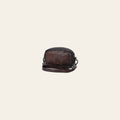 Spaghetti Western Swc166Brn Small Crossbody Vintage Handmade Drum Dyed Genuine European Cowhide Leather Women Bag Western Handbag Purse