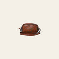 Spaghetti Western Swc166Cg Small Crossbody Vintage Handmade Drum Dyed Genuine European Cowhide Leather Women Bag Western Handbag Purse