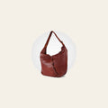 Spaghetti Western Swc176Cg Hobo Vintage Handmade Drum Dyed Genuine European Cowhide Leather Women Bag Western Handbag Purse