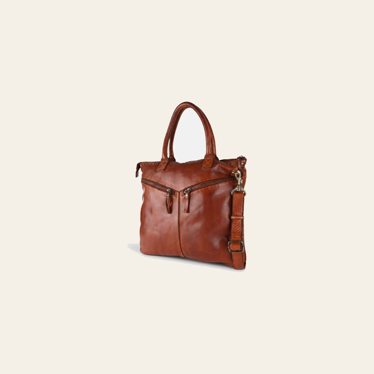 Spaghetti Western Swc179Tan Tote Vintage Handmade Drum Dyed Genuine European Cowhide Leather Women Bag Western Handbag Purse
