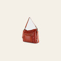 Spaghetti Western Swc180Org Hobo Vintage Handmade Drum Dyed Genuine European Cowhide Leather Women Bag Western Handbag Purse