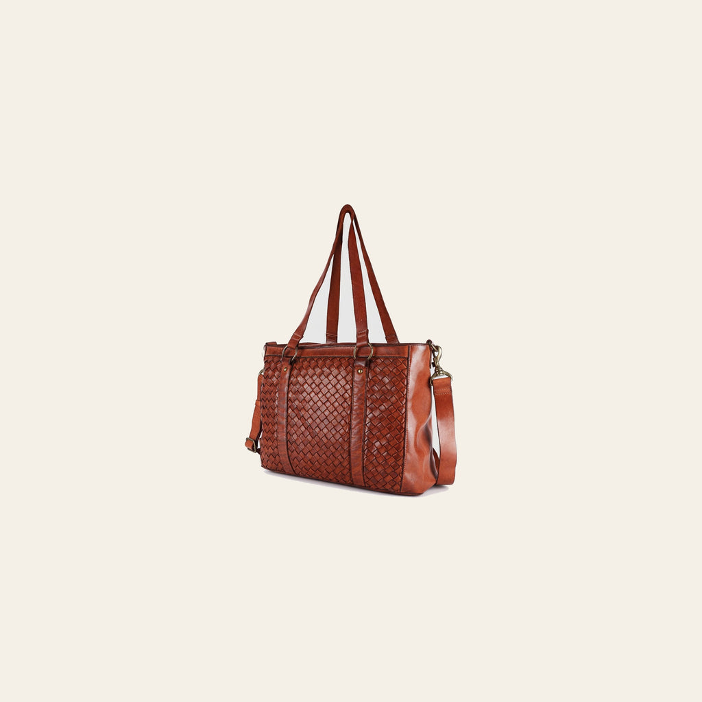 Spaghetti Western Swc181Cg Tote Vintage Handmade Drum Dyed Genuine European Cowhide Leather Women Bag Western Handbag Purse