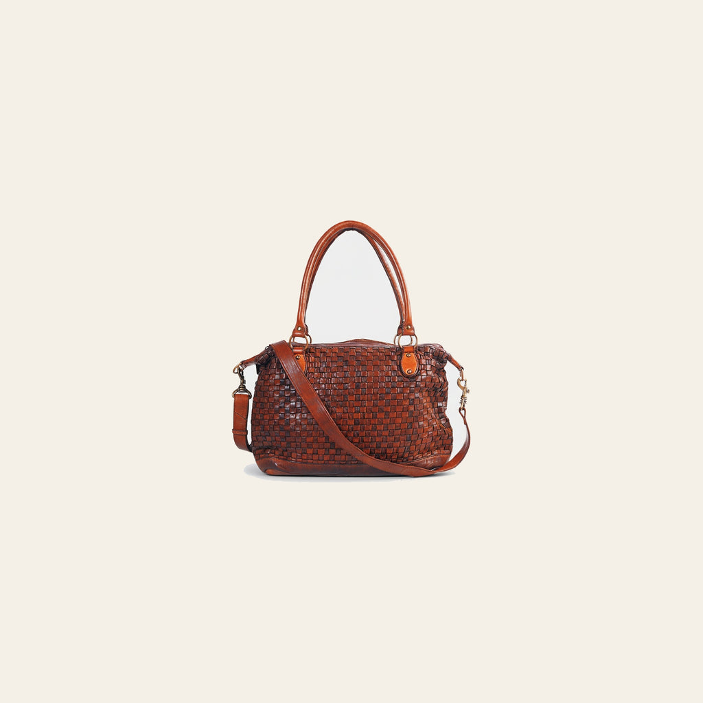 Spaghetti Western Swc182Cg Tote Vintage Handmade Drum Dyed Genuine European Cowhide Leather Women Bag Western Handbag Purse