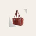 Spaghetti Western Swc186Cg Tote Vintage Handmade Drum Dyed Genuine European Cowhide Leather Women Bag Western Handbag Purse