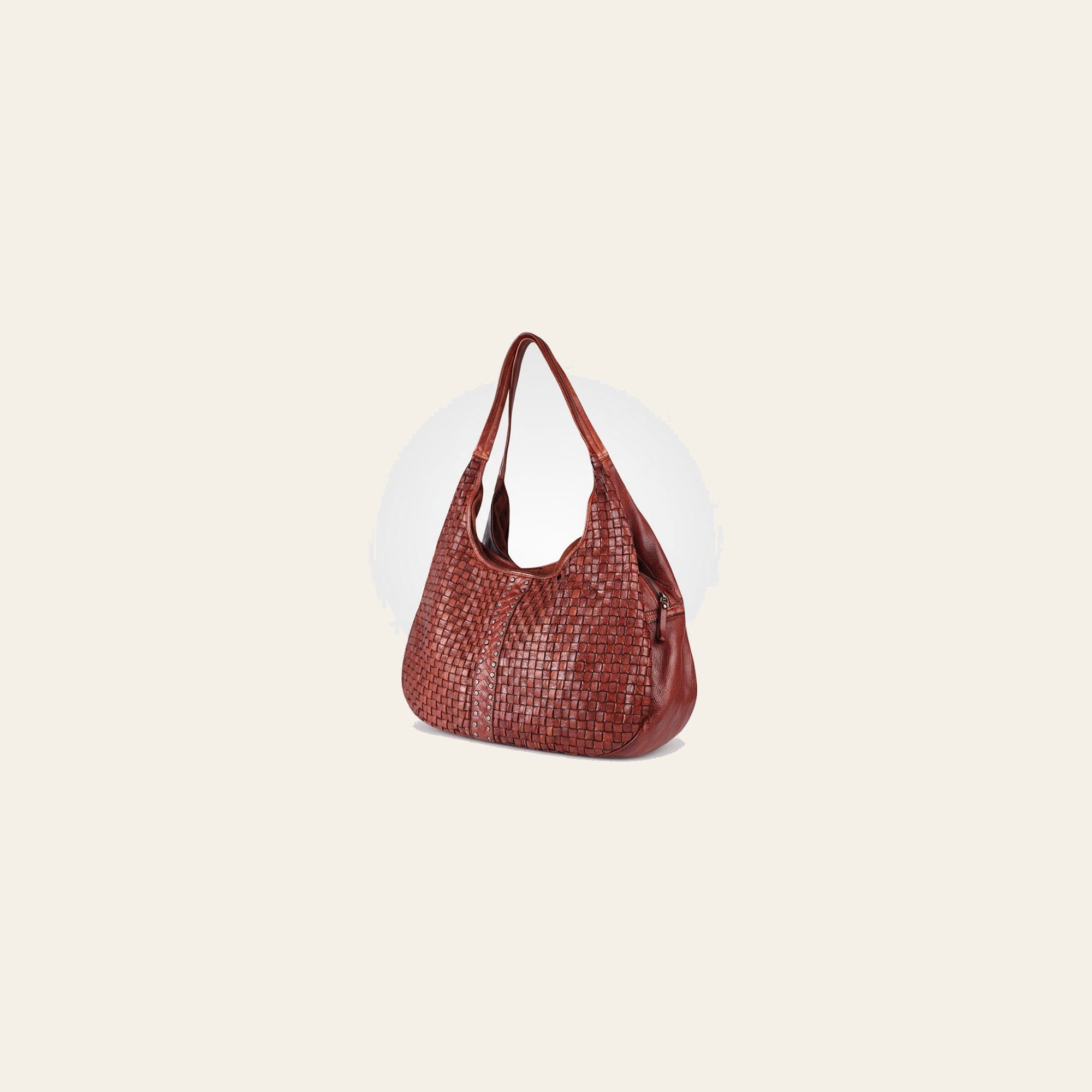 Spaghetti Western Swc189Cg Tote Vintage Handmade Drum Dyed Genuine European Cowhide Leather Women Bag Western Handbag Purse
