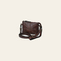 Spaghetti Western Swc196Brn Wallet Vintage Handmade Drum Dyed Genuine European Cowhide Leather Women Bag Western Handbag Purse