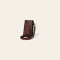 Spaghetti Western Swc204Brn Sling Vintage Handmade Drum Dyed Genuine European Cowhide Leather Women Bag Western Handbag Purse