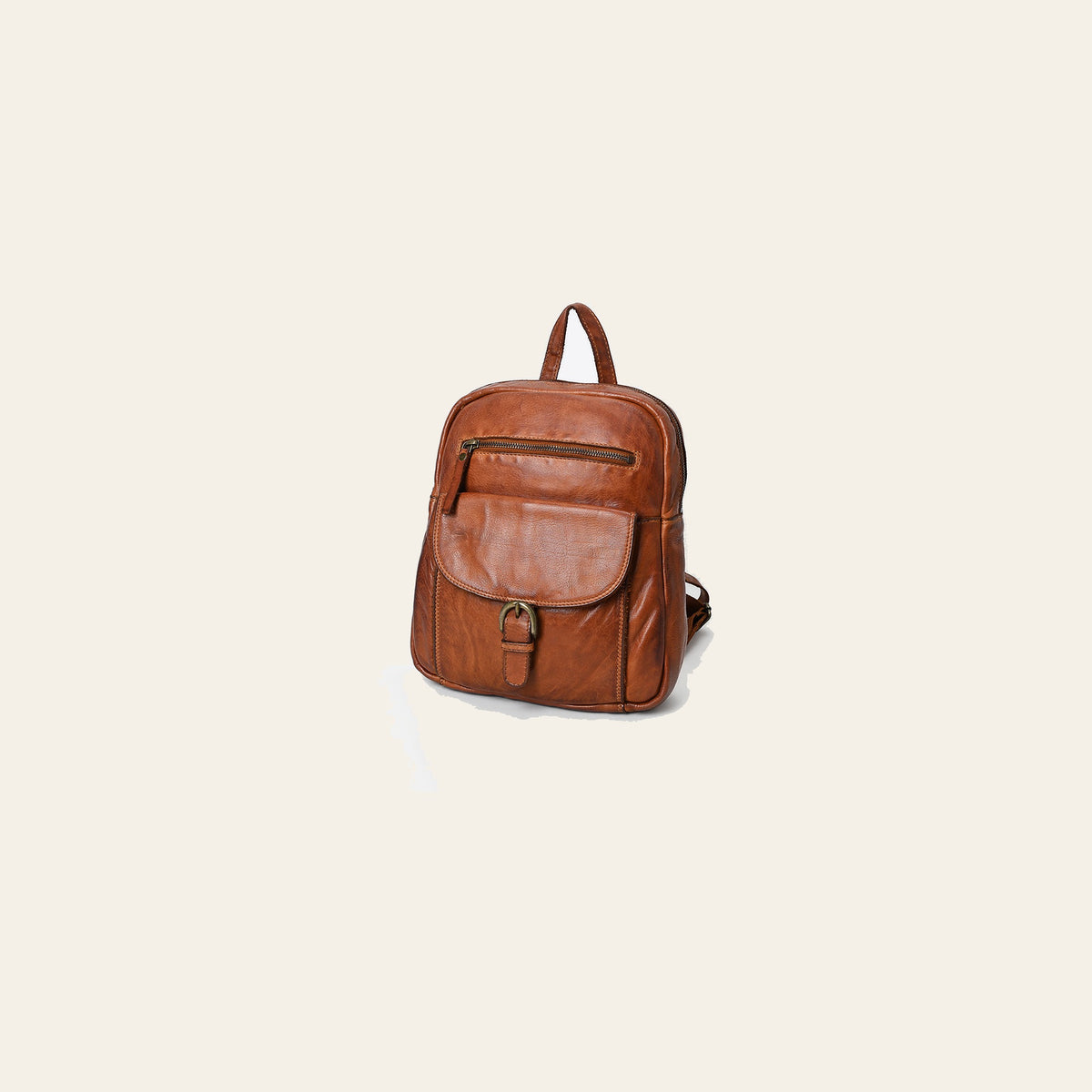 Spaghetti Western Swc211Cg Backpack Vintage Handmade Drum Dyed Genuine European Cowhide Leather Women Bag Western Handbag Purse