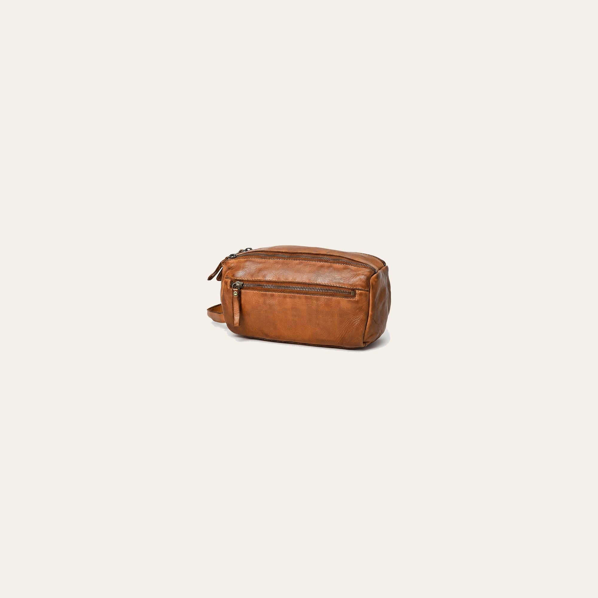 Spaghetti Western Swc411Tan Fanny Pack Vintage Handmade Drum Dyed Genuine European Cowhide Leather Women Bag Western Handbag Purse