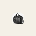 Spaghetti Western Swc417Blk Briefcase Vintage Handmade Drum Dyed Genuine European Cowhide Leather Women Bag Western Handbag Purse