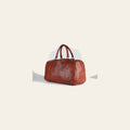 Spaghetti Western Swc418Cg Duffel Vintage Handmade Drum Dyed Genuine European Cowhide Leather Women Bag Western Handbag Purse