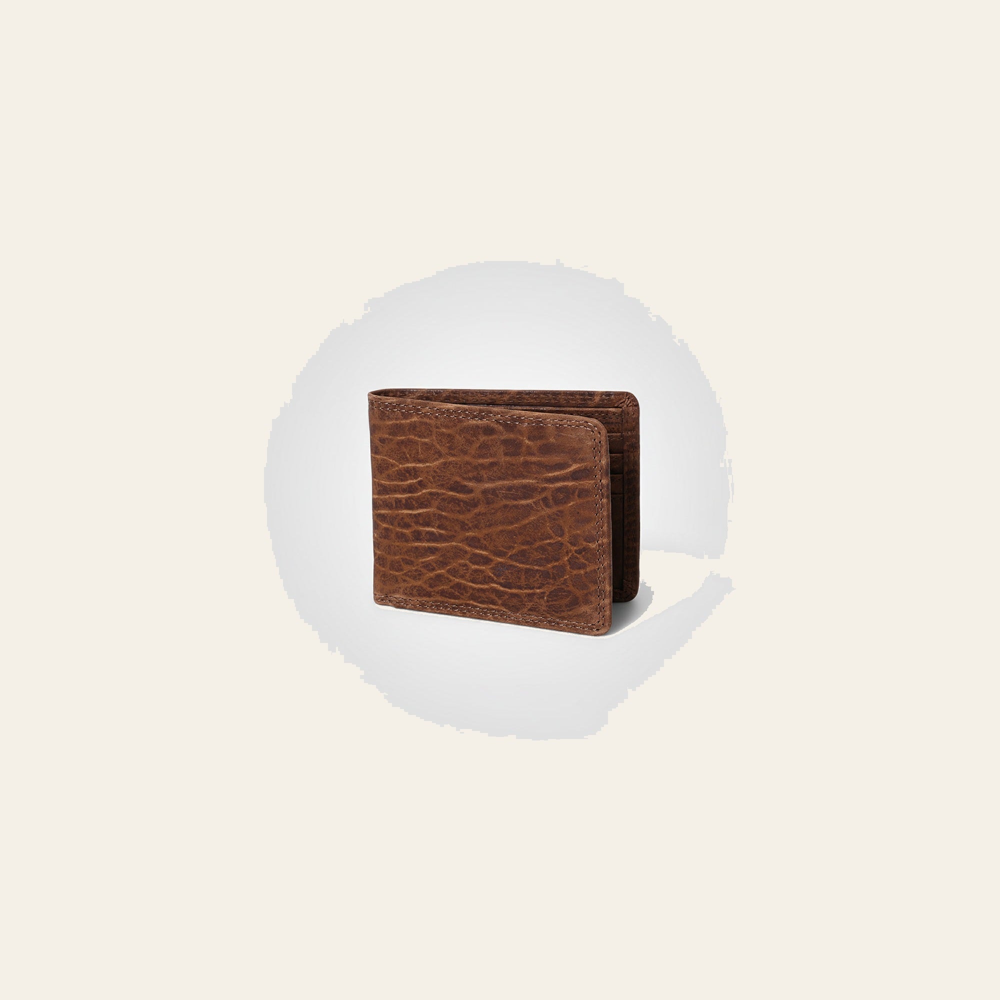 Spaghetti Western Swc452Brn Wallet Vintage Handmade Drum Dyed Genuine European Cowhide Leather Women Bag Western Handbag Purse