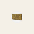 Spaghetti Western Swc458Ylo Wallet Vintage Handmade Drum Dyed Genuine European Cowhide Leather Women Bag Western Handbag Purse