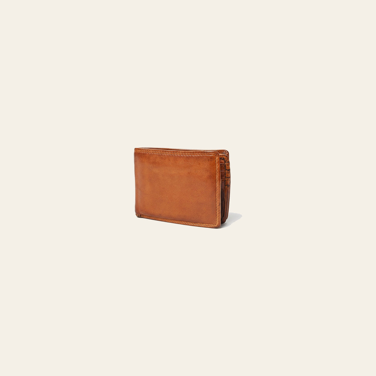 Spaghetti Western Swc463Cg Wallet Vintage Handmade Drum Dyed Genuine European Cowhide Leather Women Bag Western Handbag Purse